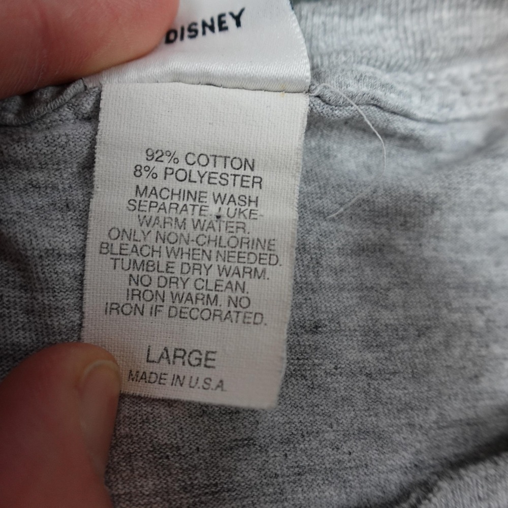 Vintage Disney Goofy Shirt Mens Large Gray The Disney Store 90s Cartoon - Picture 4 of 9